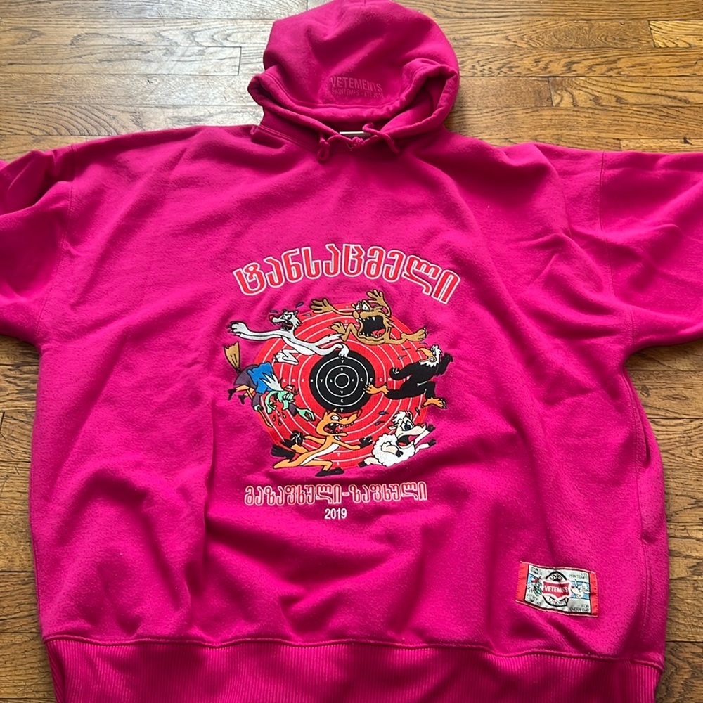 Vetememts hoody dress